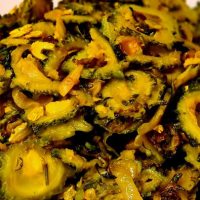 Fried Bitter Gourd 